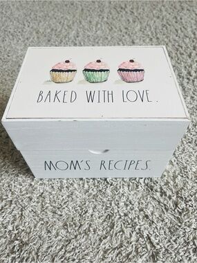 Rae Dunn Recipe Box